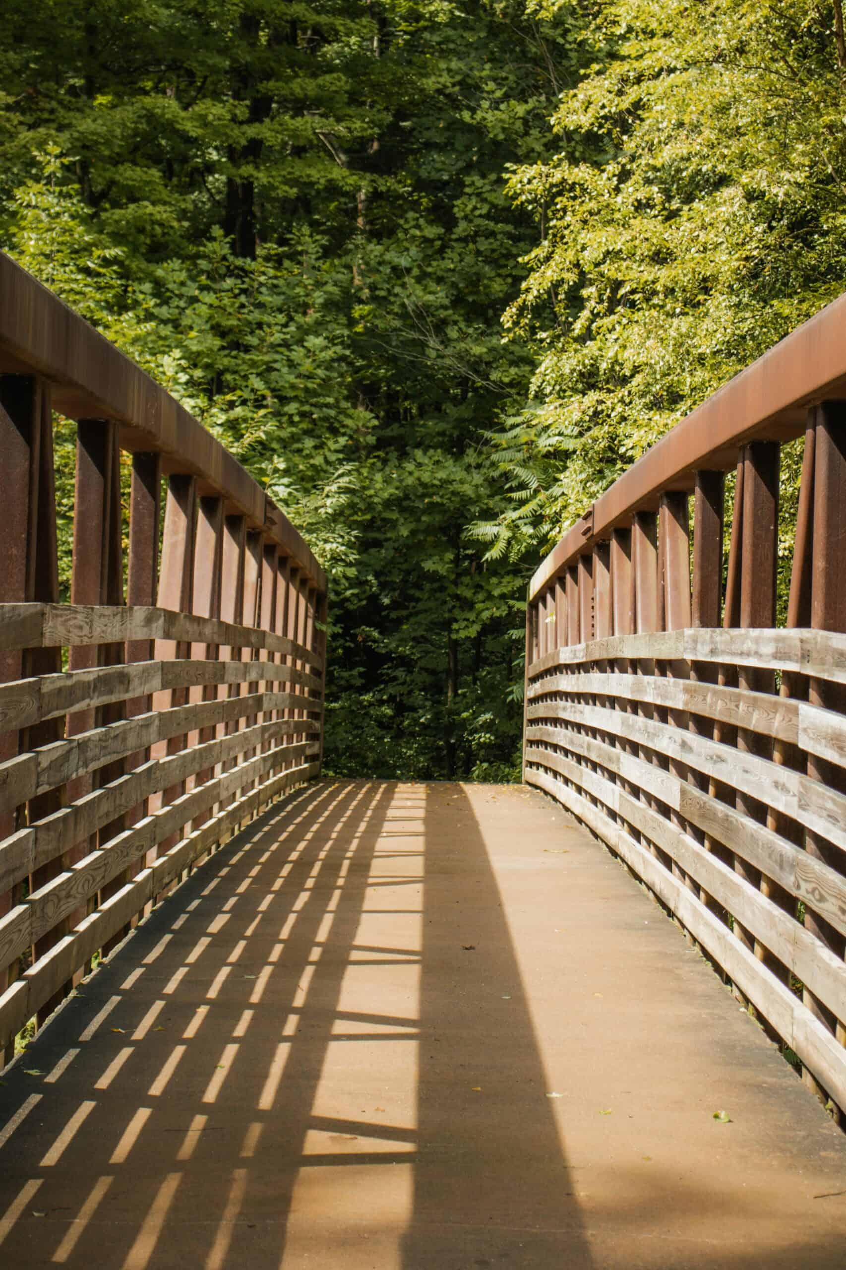 Building a safe, legal walking bridge over a 30-foot creek — what you actually need to get started