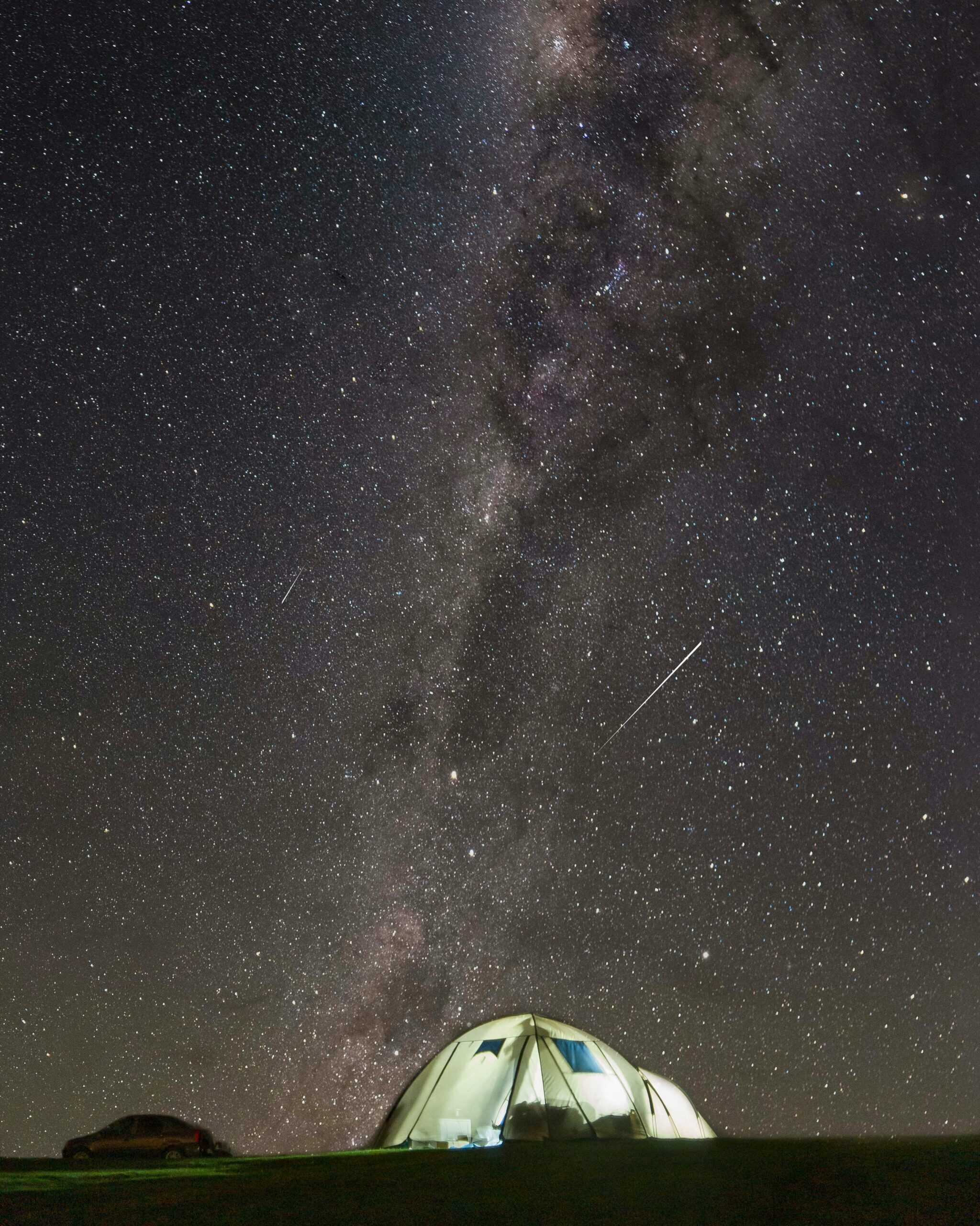 Reserving the Perfect Spot for the Perseids